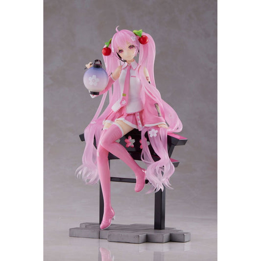 Hatsune Miku AMP Statue Sakura Miku Lantern Ver. Reissue