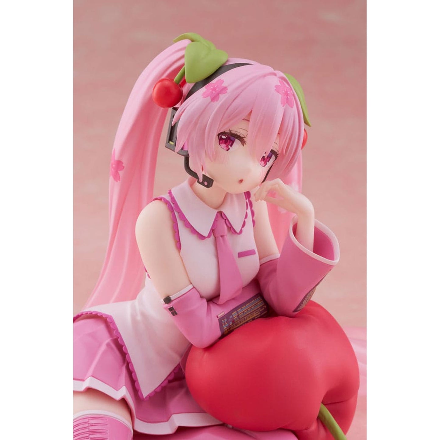 Hatsune Miku Desktop Cute Figure Sakura Miku Cherry Cushion Ver.