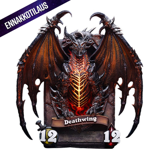 Hearthstone 3D Art Frame Statue Deathwing