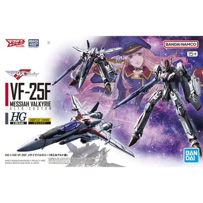 Hg 1/100 Vf-25f Messiah Valkyrie Alto Custom -Model Kit