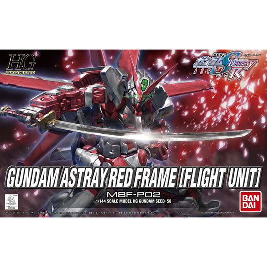 Hg gundam astray red frame flight 1/144