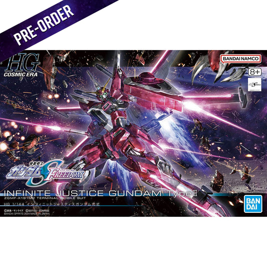 Hg Gundam Infinite Justice Type Ii 1/144 -Model Kit