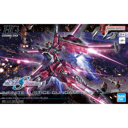 Hg Gundam Infinite Justice Type Ii 1/144 -Model Kit