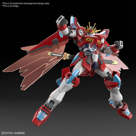 Hg gundam shin burning 1/144