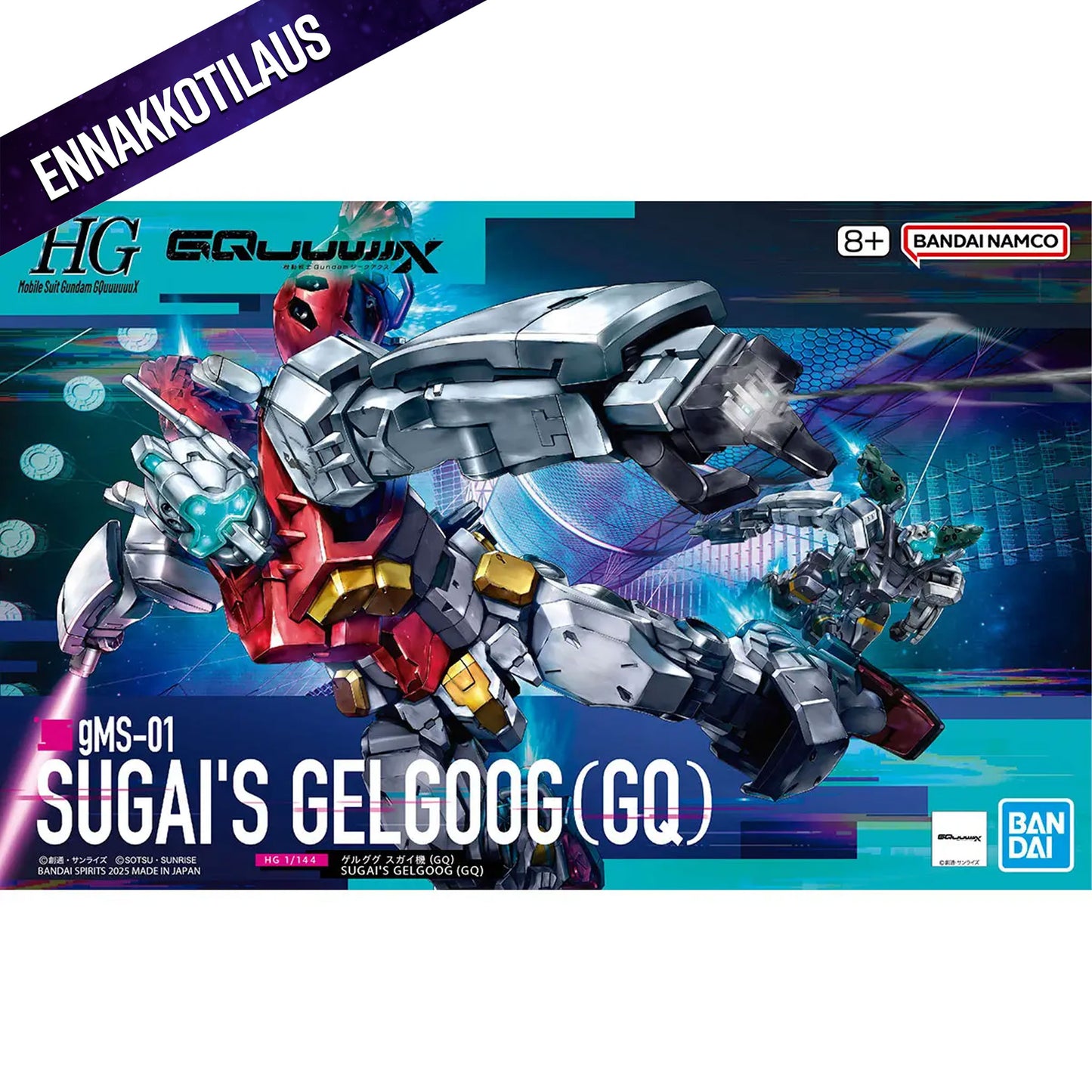 Hg gms 01 sugai gelgoog 1/144 -Model kit