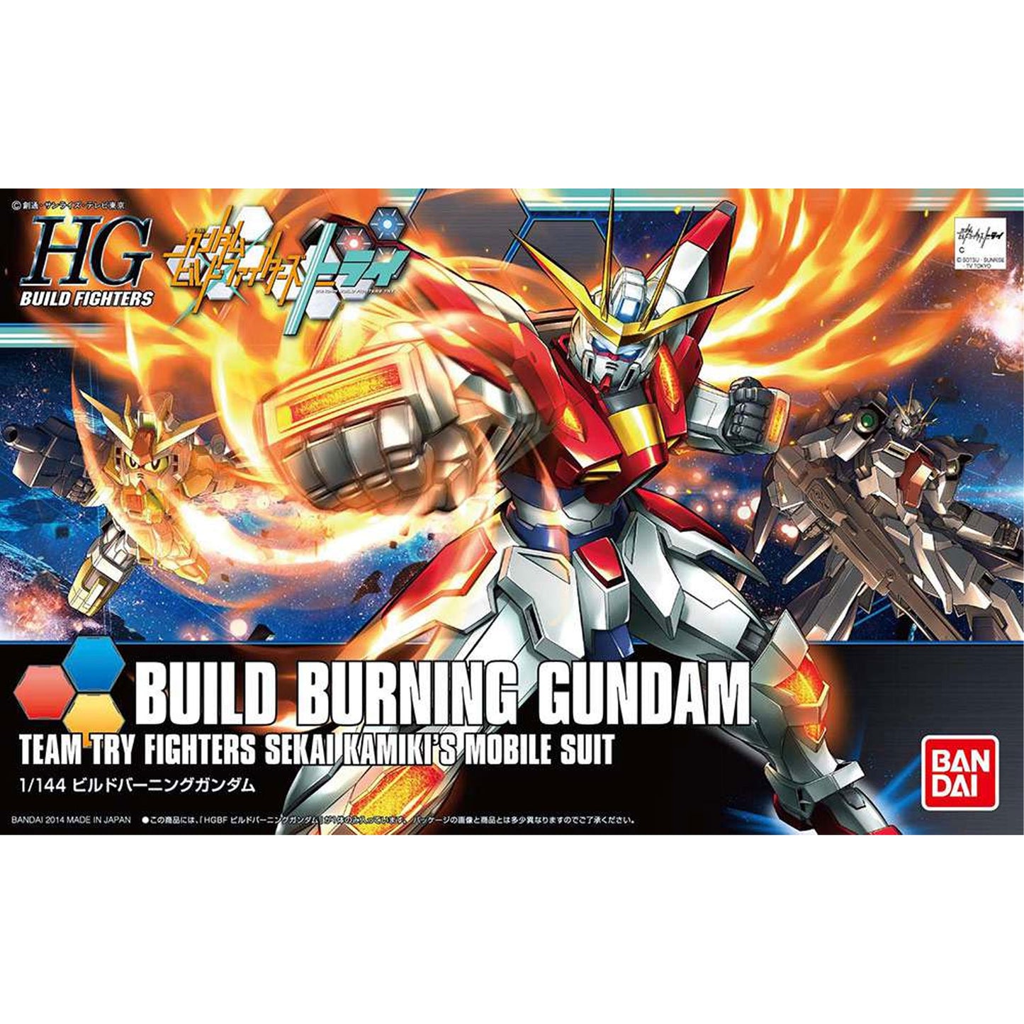 Hgbf gundam build burning 1/144