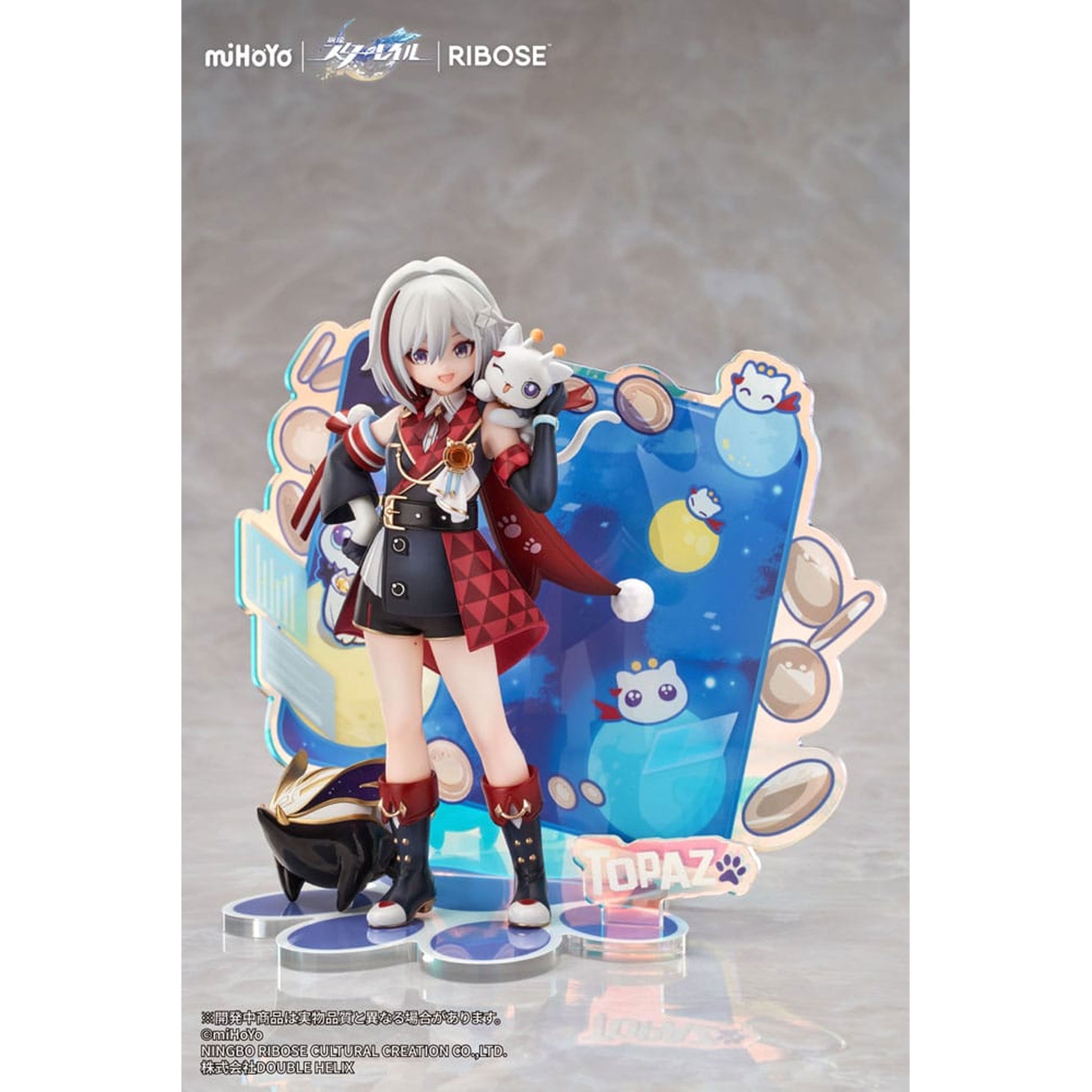 Honkai: Star Rail Rise Up Chibineko Series Topaz & Numby Ver. -Figuuri