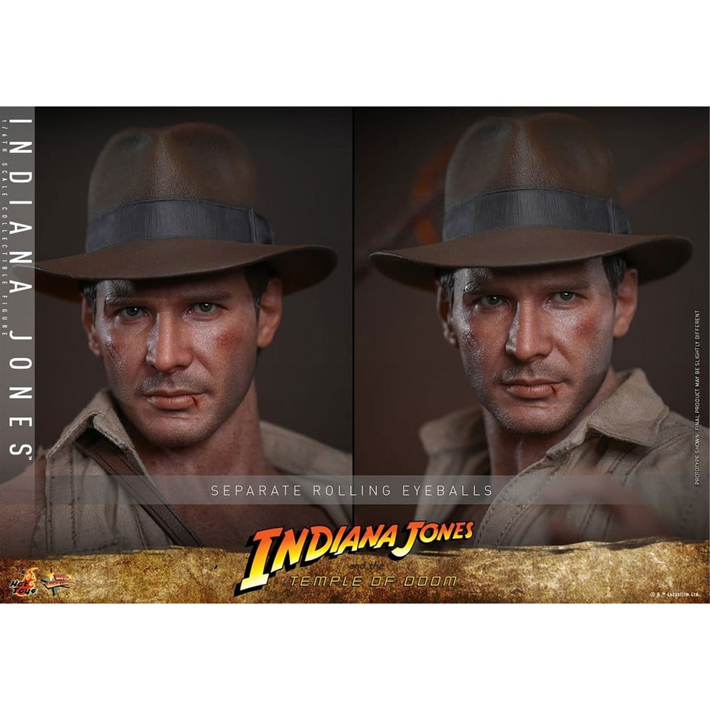 Indiana Jones Movie Masterpiece 1/6 Indiana Jones -Action Figure
