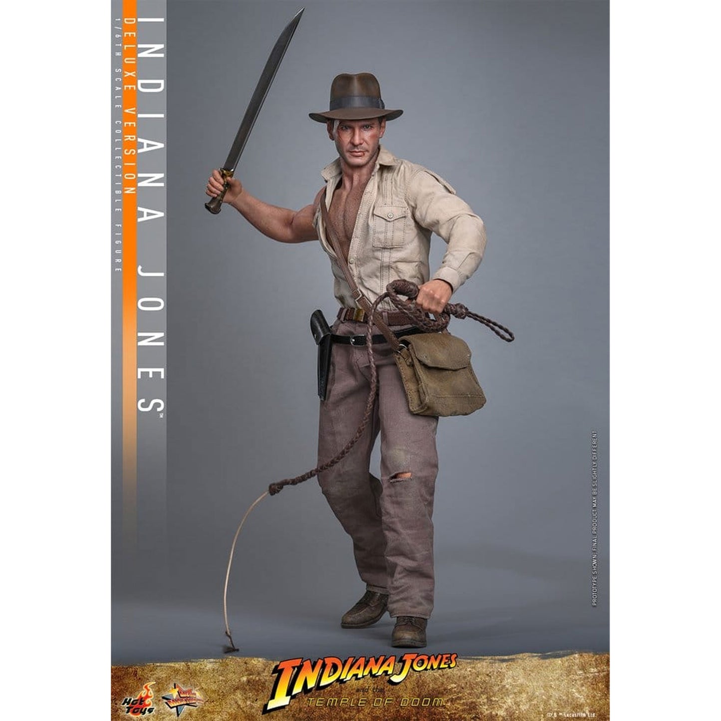 Indiana Jones Movie Masterpiece 1/6 Indiana Jones (Deluxe Version) -Action Figure