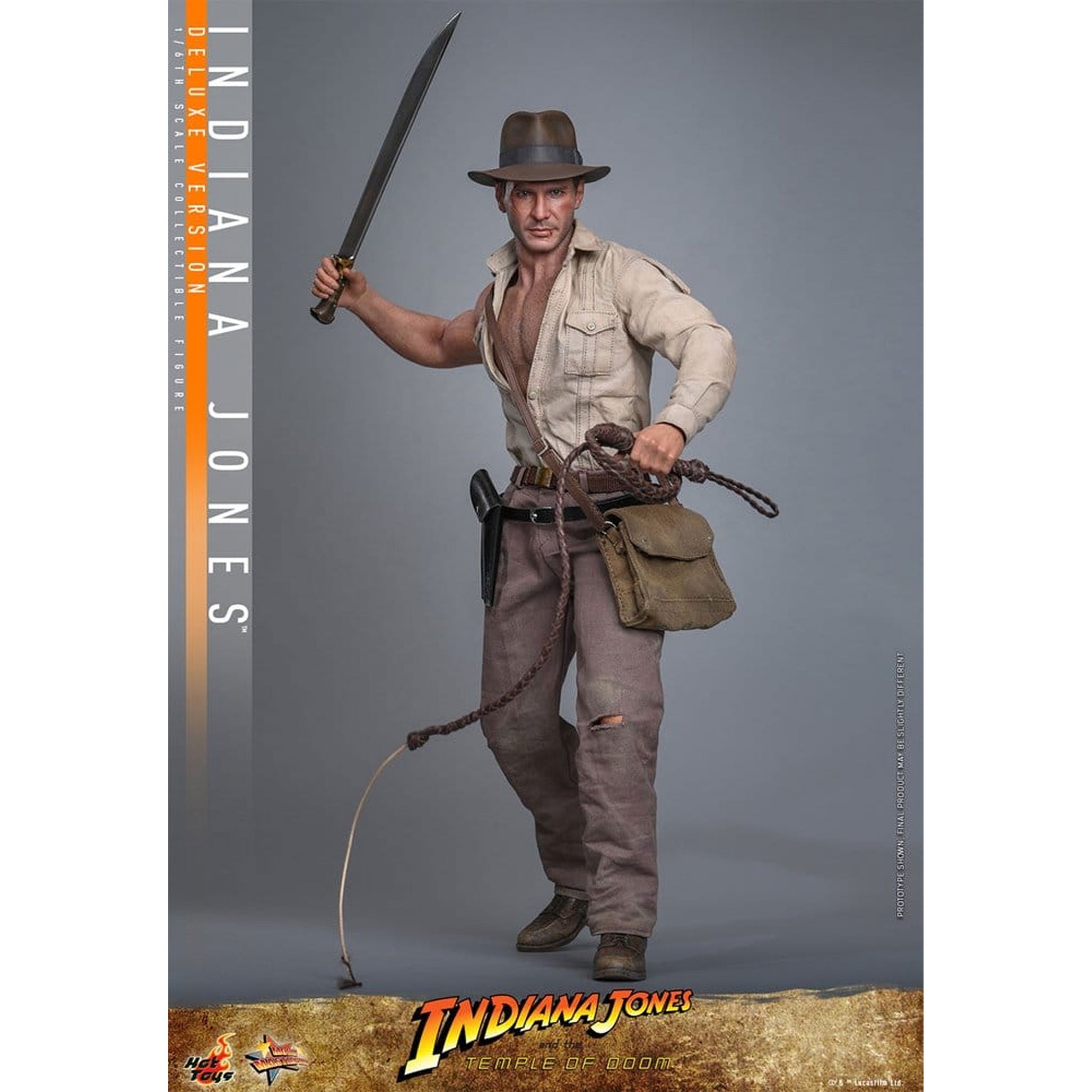 Indiana Jones Movie Masterpiece 1/6 Indiana Jones (Deluxe Version) -Action Figure