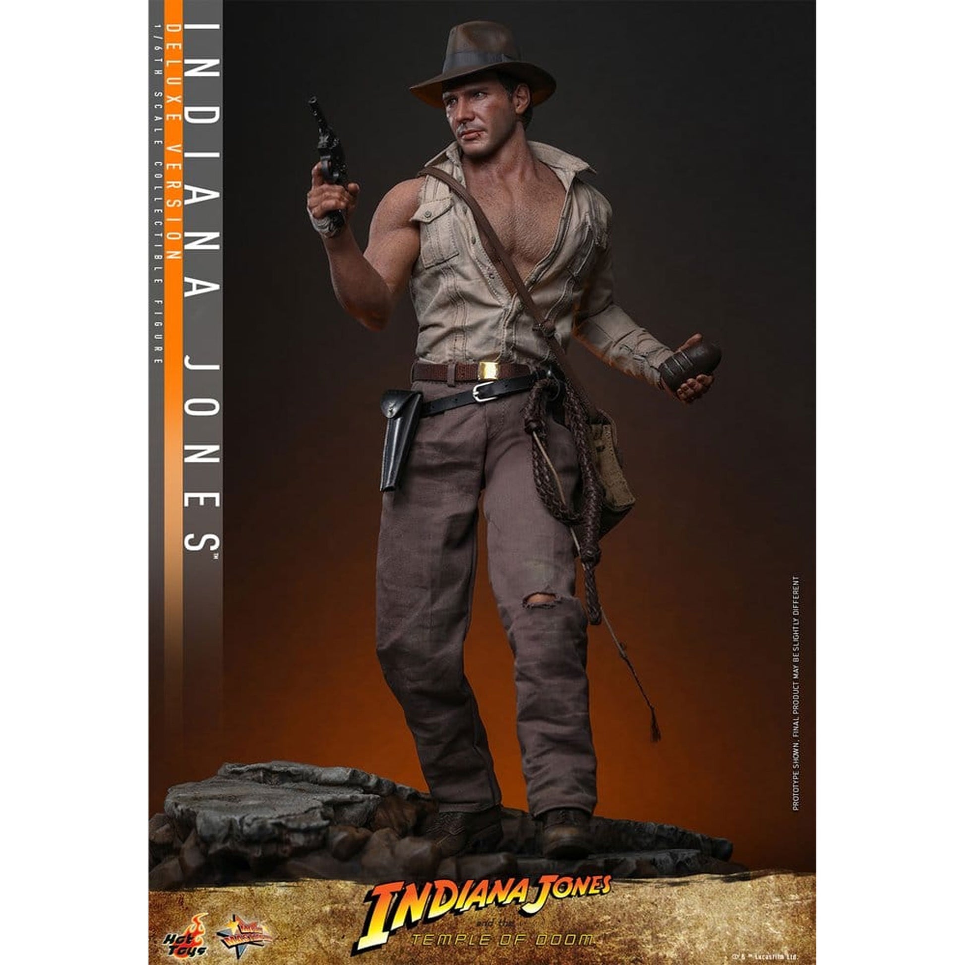 Indiana Jones Movie Masterpiece 1/6 Indiana Jones (Deluxe Version) -Action Figure