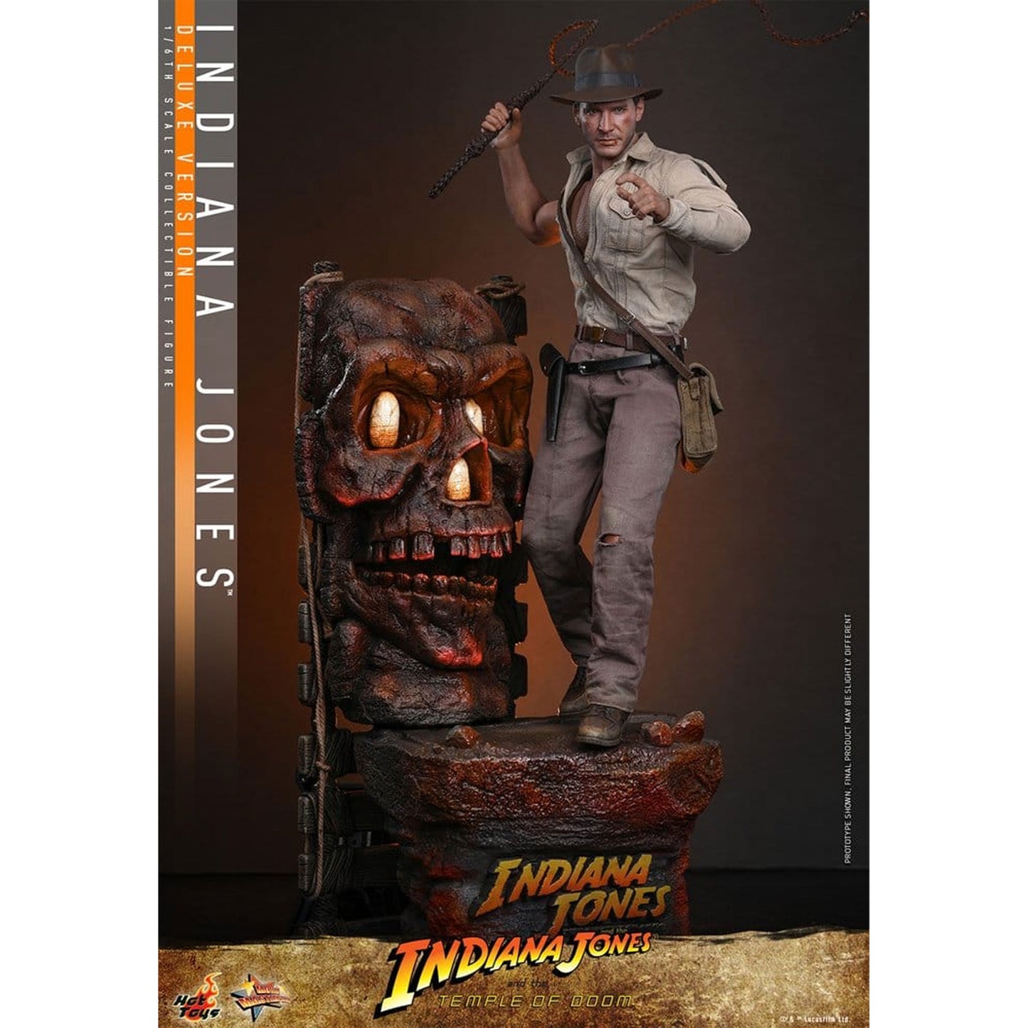 Indiana Jones Movie Masterpiece 1/6 Indiana Jones (Deluxe Version) -Action Figure