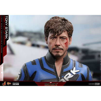 Iron Man 2 Movie Masterpiece 1/6 Tony Stark (Mark V Suit Up Version) Deluxe