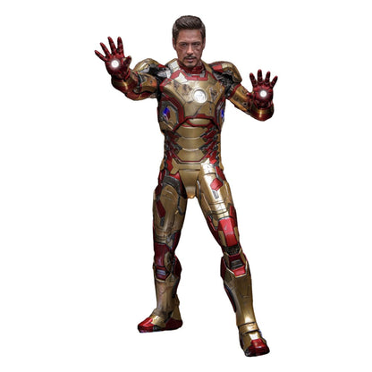 Iron Man 3 Movie Masterpiece Diecast 1/6 Iron Man Mark XLII (2.0) Deluxe -Action Figuuri