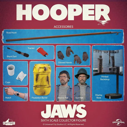 Jaws 1/6 Hooper -Action Figure