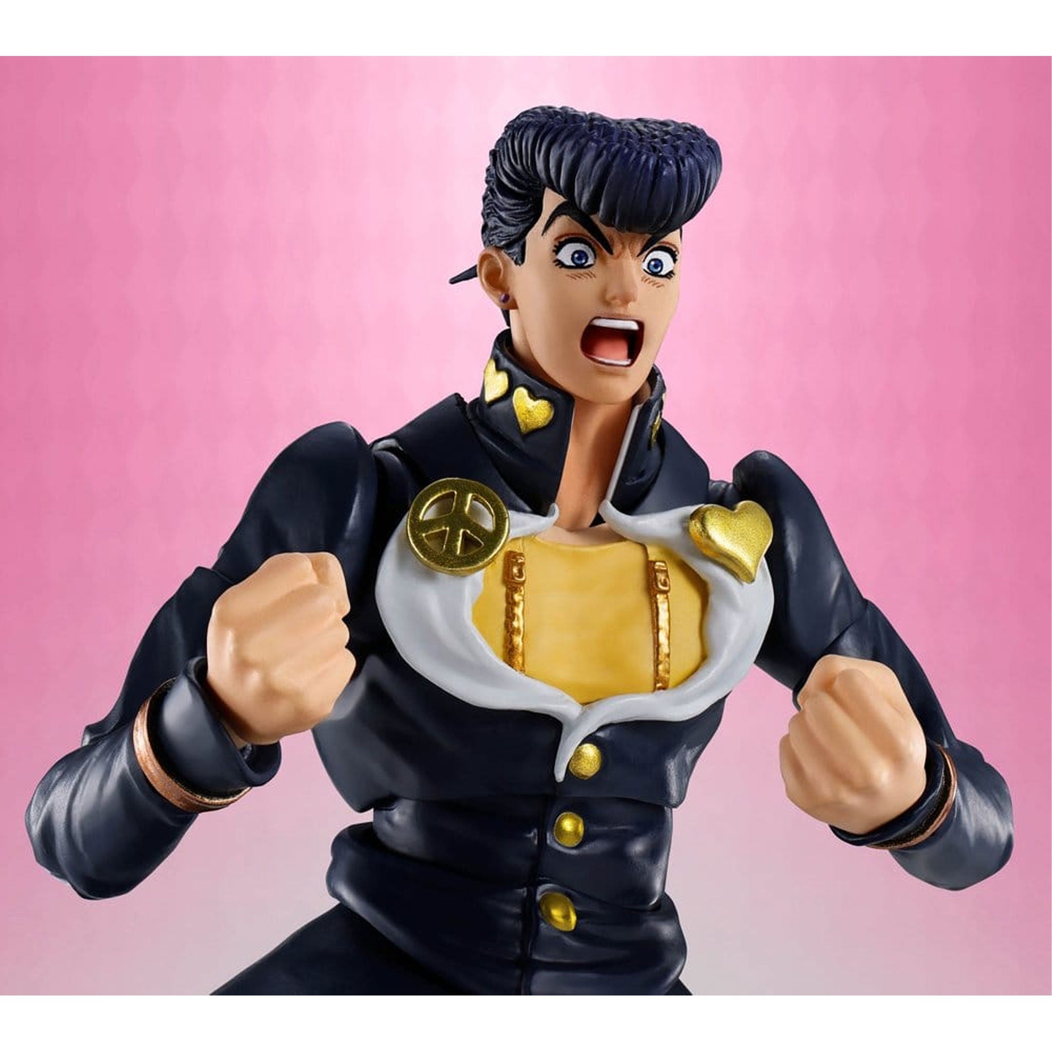 JoJo´s Bizarre Adventure S.H.Figuarts Josuke Higashikata -Action Figur ...