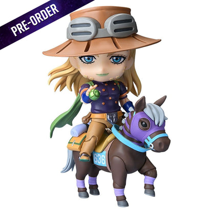 JoJo's Bizarre Adventure Steel Ball Run Nendoroid Gyro Zeppeli DX Ver. -Action Figure