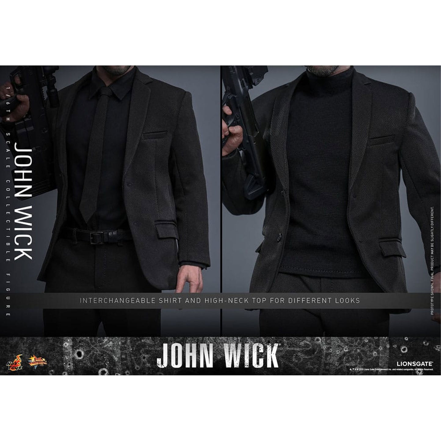 John Wick Movie Masterpiece Action Figure 1/6 John Wick