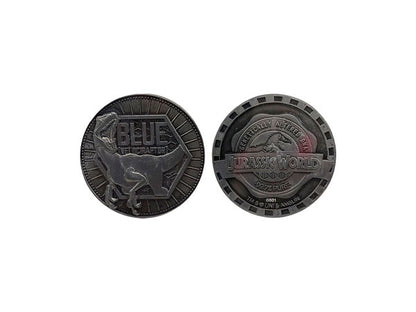 Jurassic World Collectable Coin Blue Limited Edition -Kolikko
