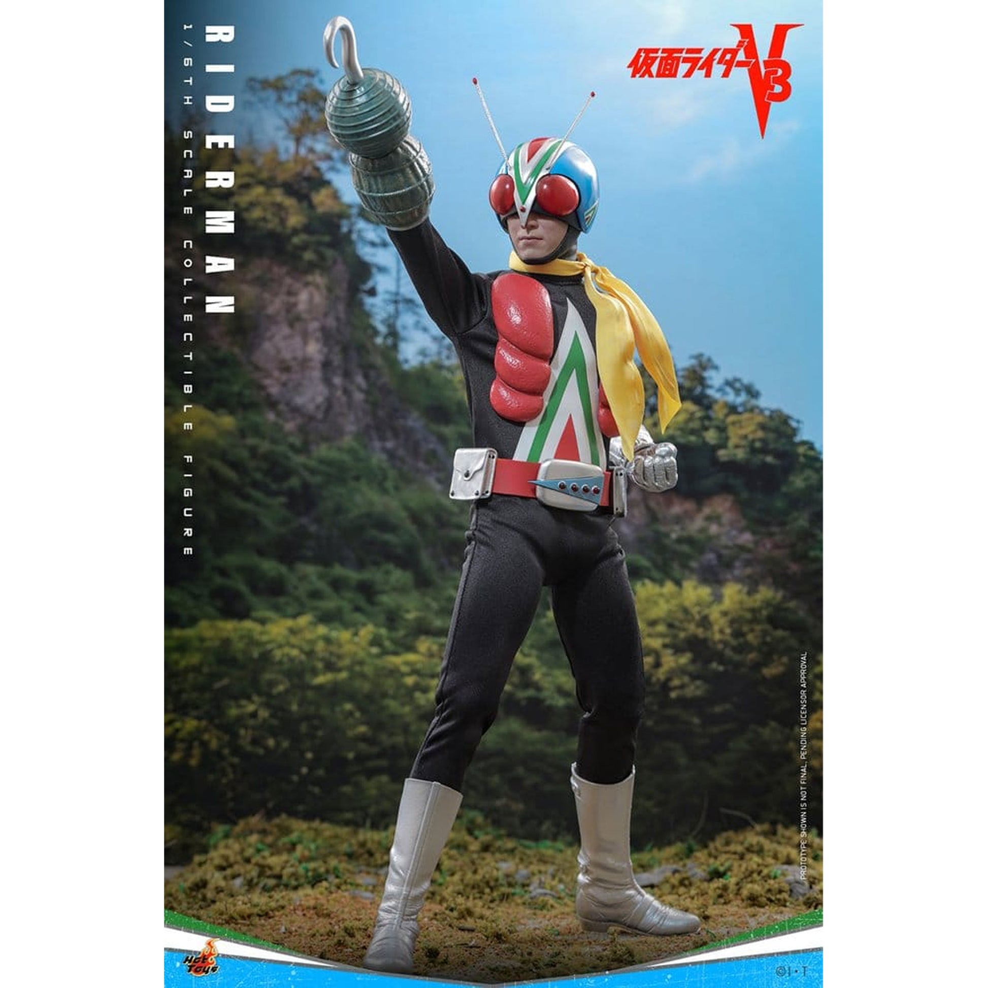 Kamen Rider 1/6 Riderman -Action Figure
