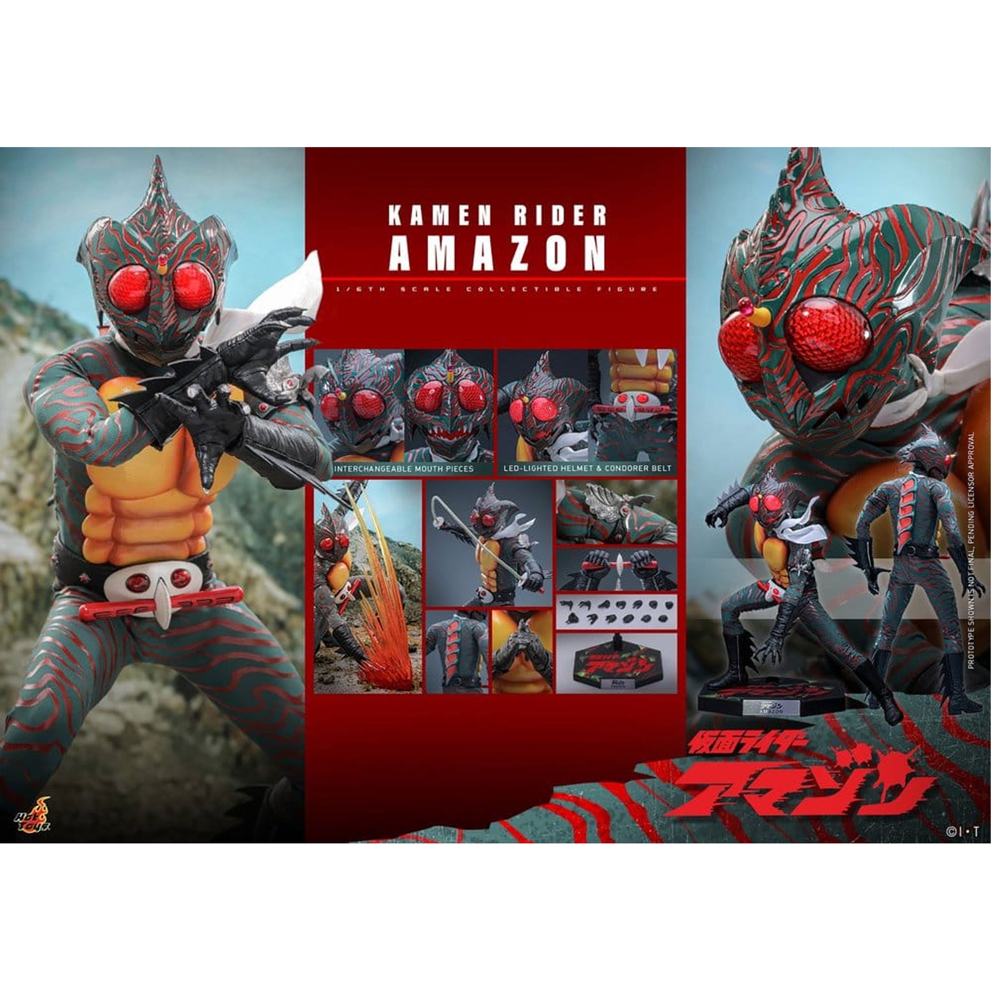 Kamen Rider Amazon 1/6 Amazon (Daisuke Yamamoto) -Action Figure