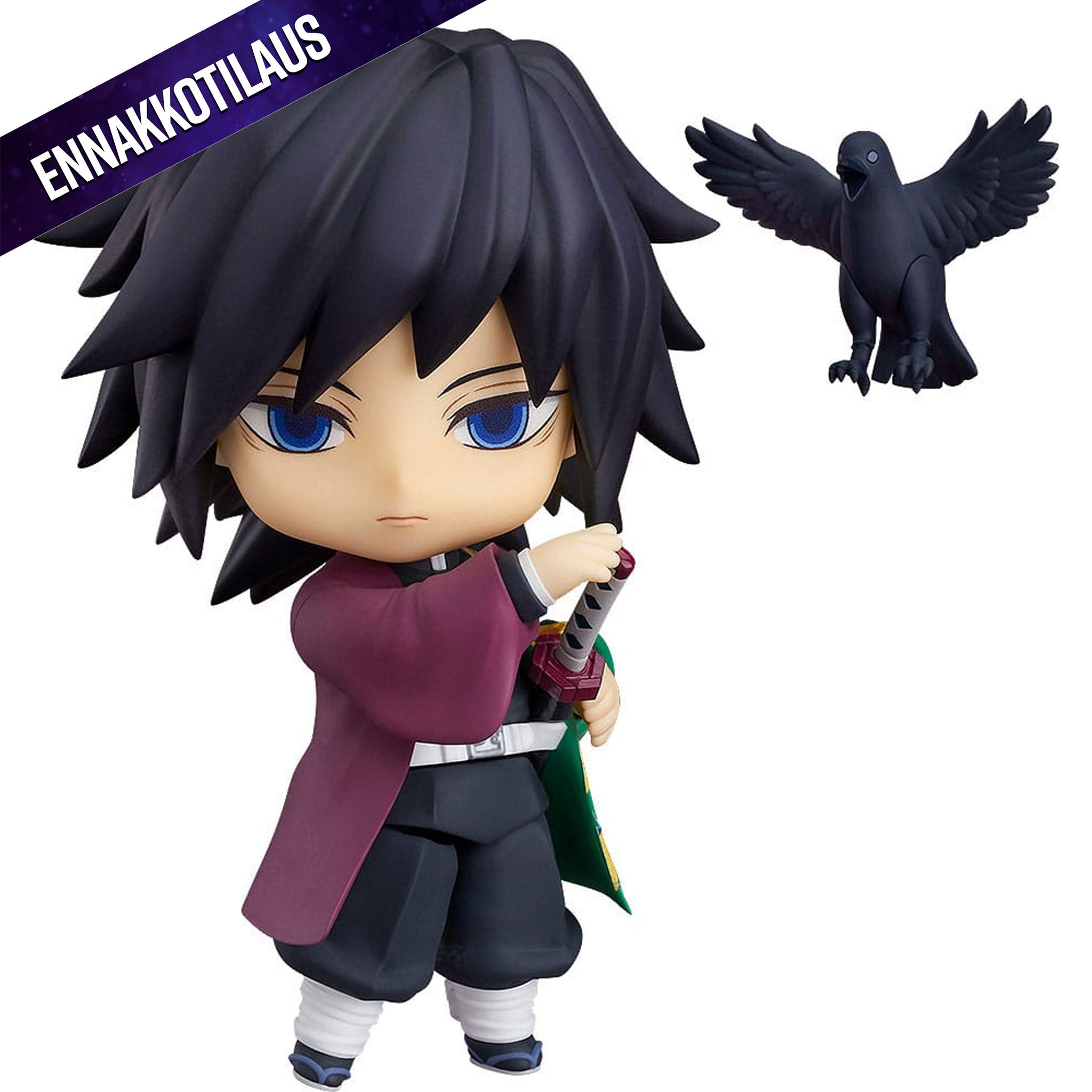 Kimetsu No Yaiba Demon Slayer Nendoroid Action Figure Giyu Tomioka Kimetsu No Yaiba Demon Slayer Nendoroid Action Figure Giyu Tomioka
