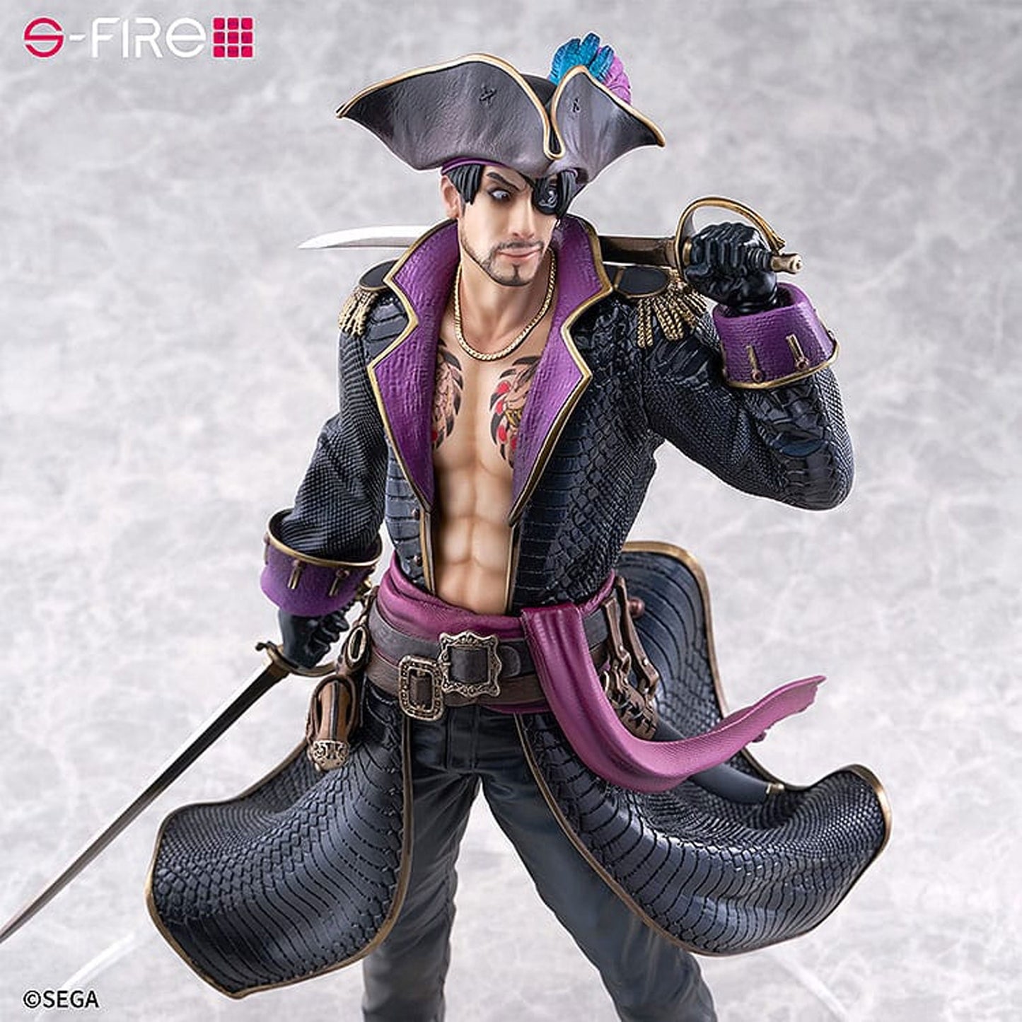 Like a Dragon: Pirate Yakuza in Hawaii S-Fire 1/7 Captain Majima (Goro Majima)