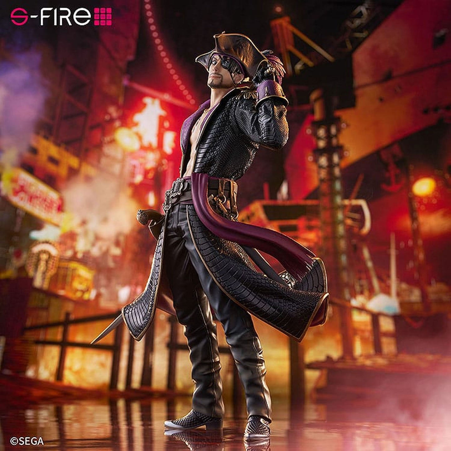 Like a Dragon: Pirate Yakuza in Hawaii S-Fire 1/7 Captain Majima (Goro Majima)