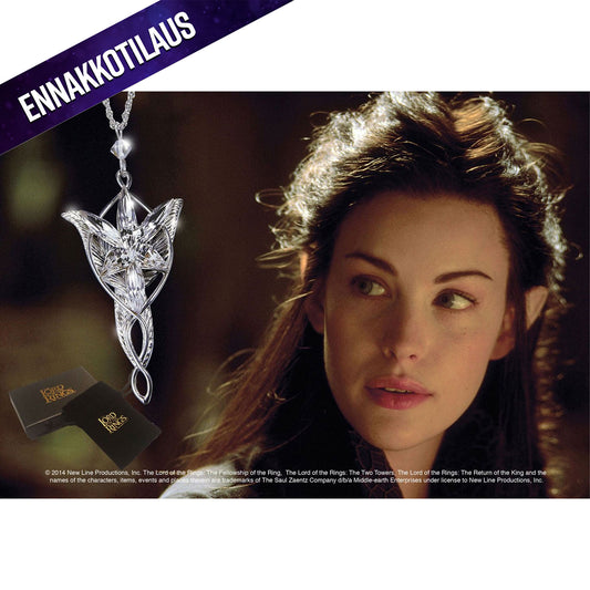 Lord of the Rings Pendant Arwen´s Evenstar (silver plated)