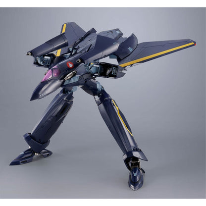 Macross 7 DX Chogokin Action Figure VF-17S Nightmare Stealthvalkyrie (Gamlin Kizaki-användning)