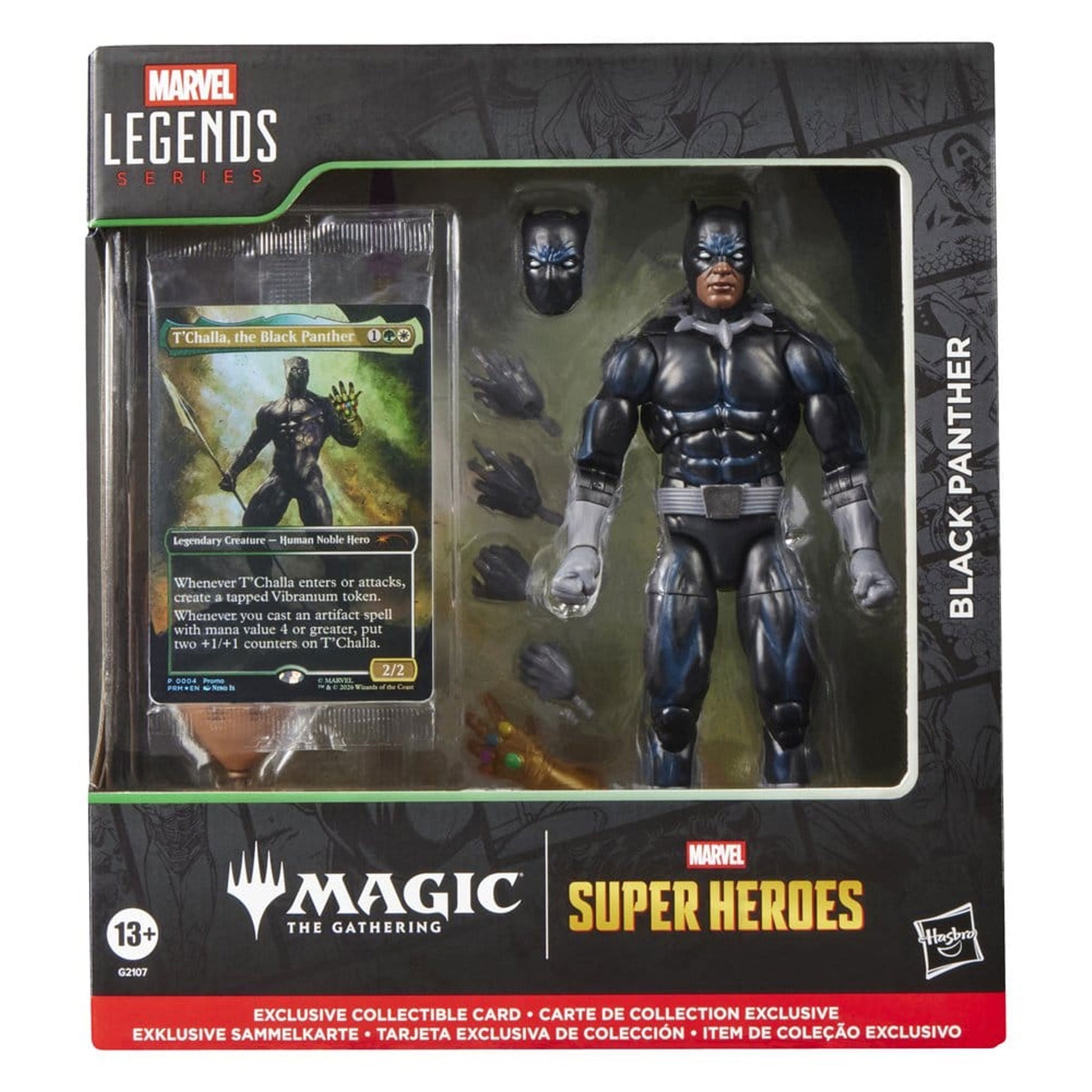 Magic The Gathering: Marvel Super Heroes Marvel Legends Black Panther -Action Figure