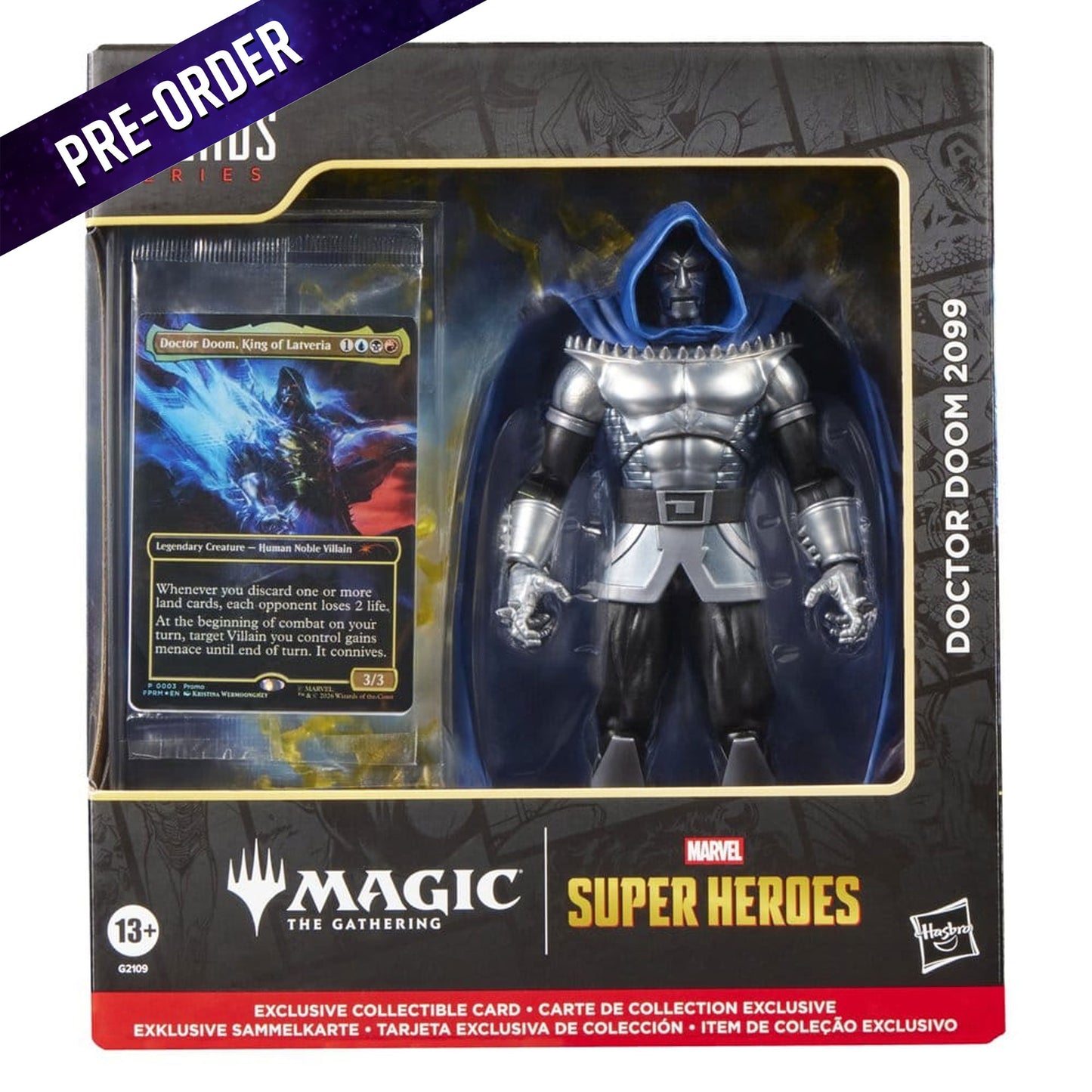 Magic The Gathering: Marvel Super Heroes Marvel Legends Doctor Doom 2099 -Action Figure