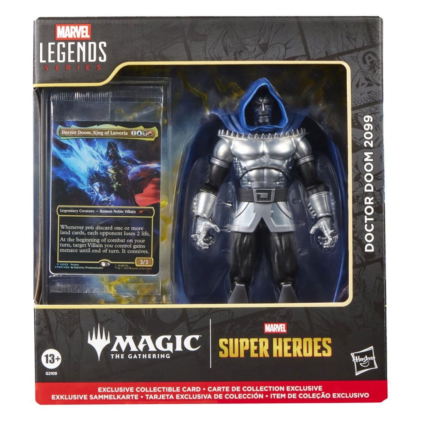 Magic The Gathering: Marvel Super Heroes Marvel Legends Doctor Doom 2099 -Action Figure