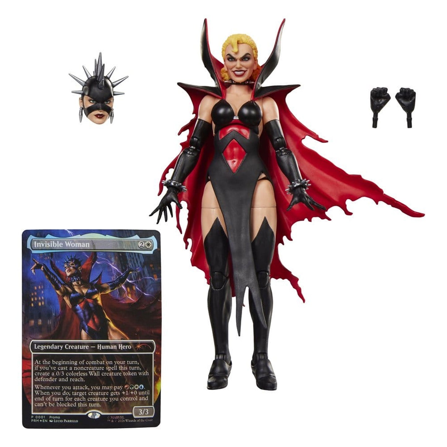 Magic The Gathering: Marvel Super Heroes Marvel Legends Fantastic Four Malice (Sue Storm) -Action Figure