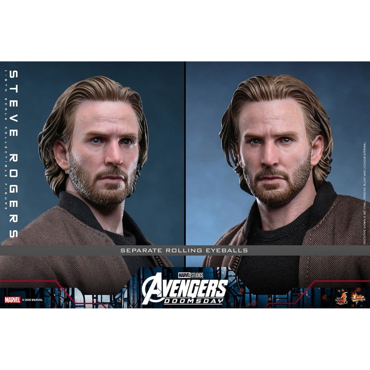 Marvel Avengers: Doomsday Movie Masterpiece 1/6 Steve Rogers -Action Figure