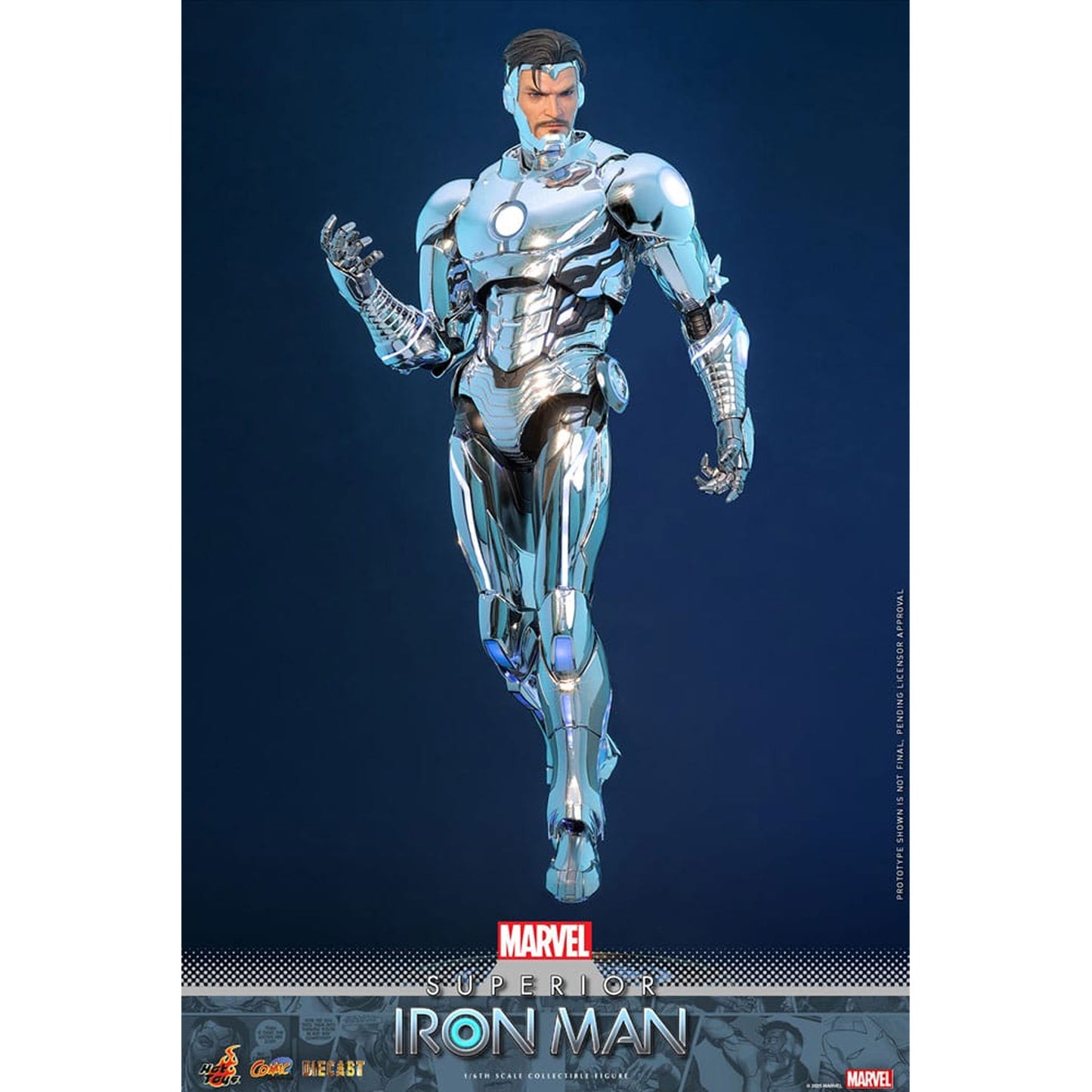 Marvel Comic Diecast Masterpiece Action Figure 1/6 Superior Iron Man