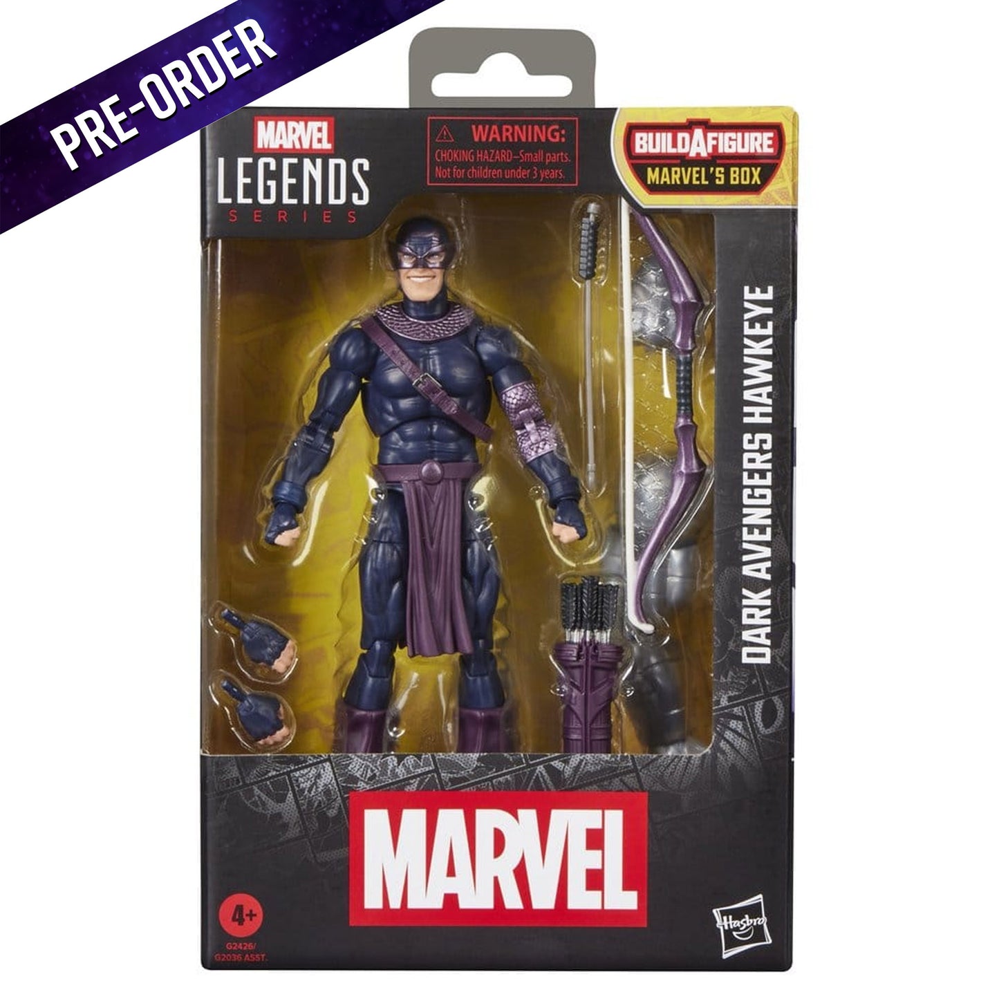 Marvel Legends Dark Avengers Hawkeye (BAF: Marvel's Box) -Action Figure