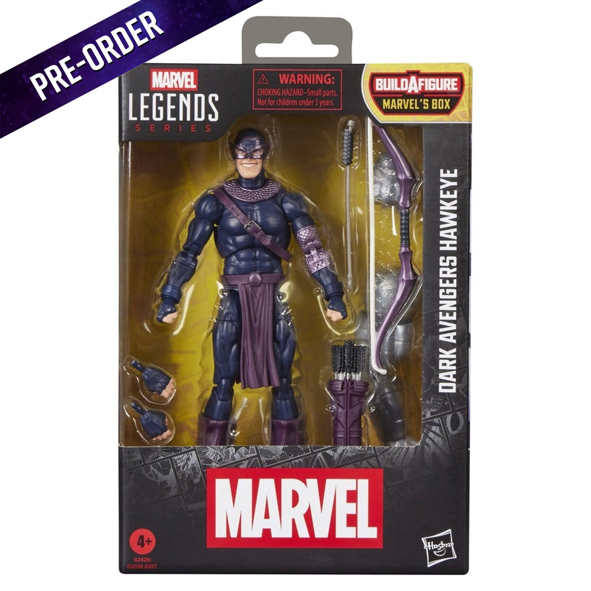Marvel Legends Dark Avengers Hawkeye (BAF: Marvel's Box) -Action Figure