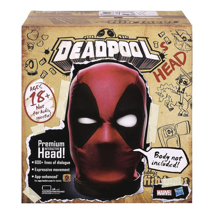 Marvel Legends Premium Interactive Head Deadpool's Head -Replica