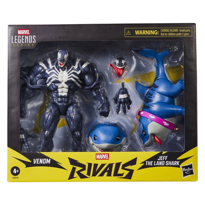 Marvel Rivals Marvel Legends 2-Pack Venom & Jeff the Land Shark -Action Figure