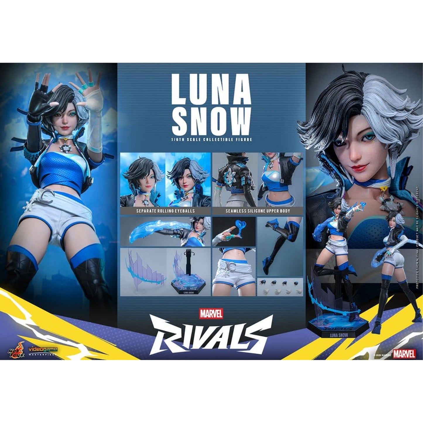 Marvel Rivals Videogame Masterpiece 1/6 Luna Snow -Action Figure
