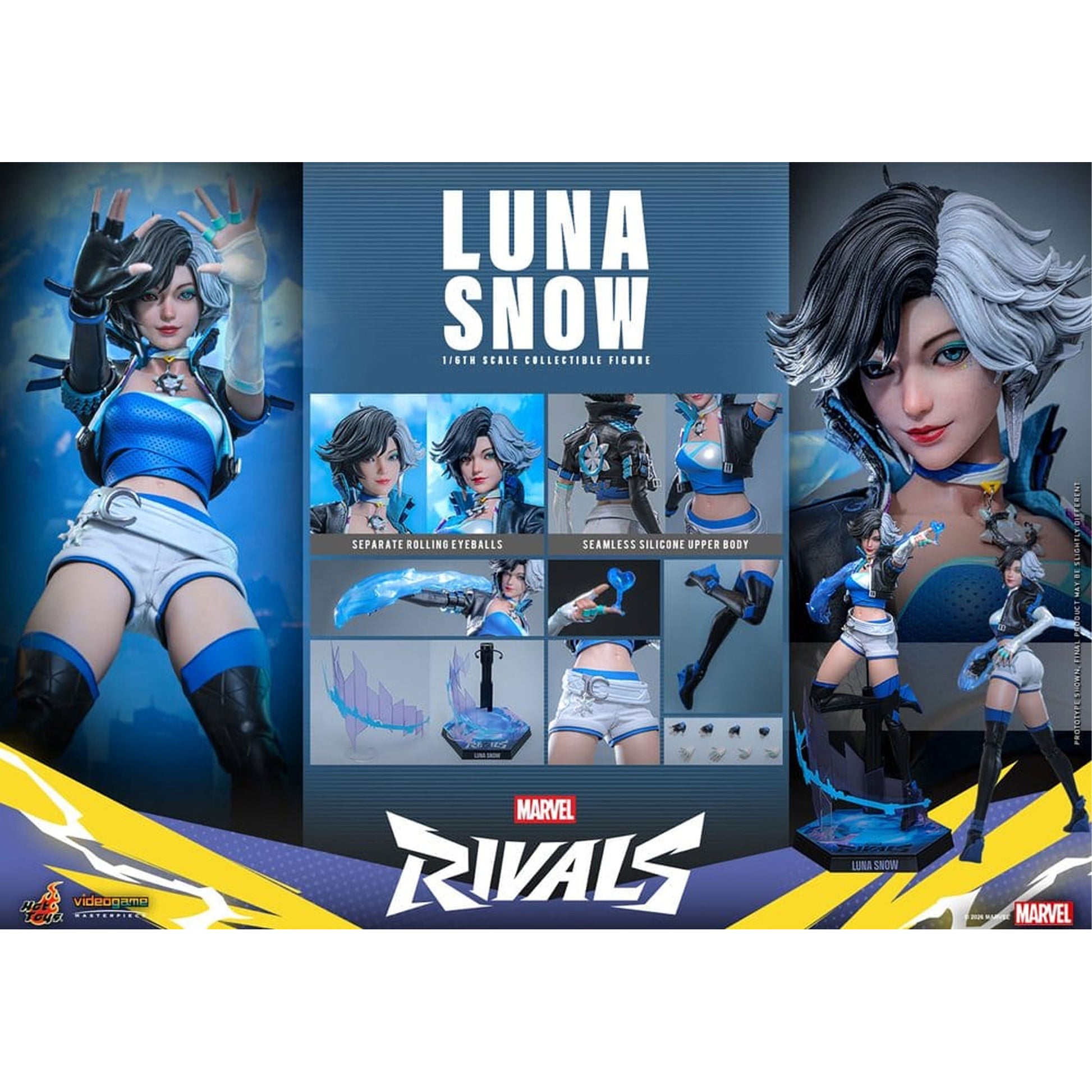 Marvel Rivals Videogame Masterpiece 1/6 Luna Snow -Action Figure