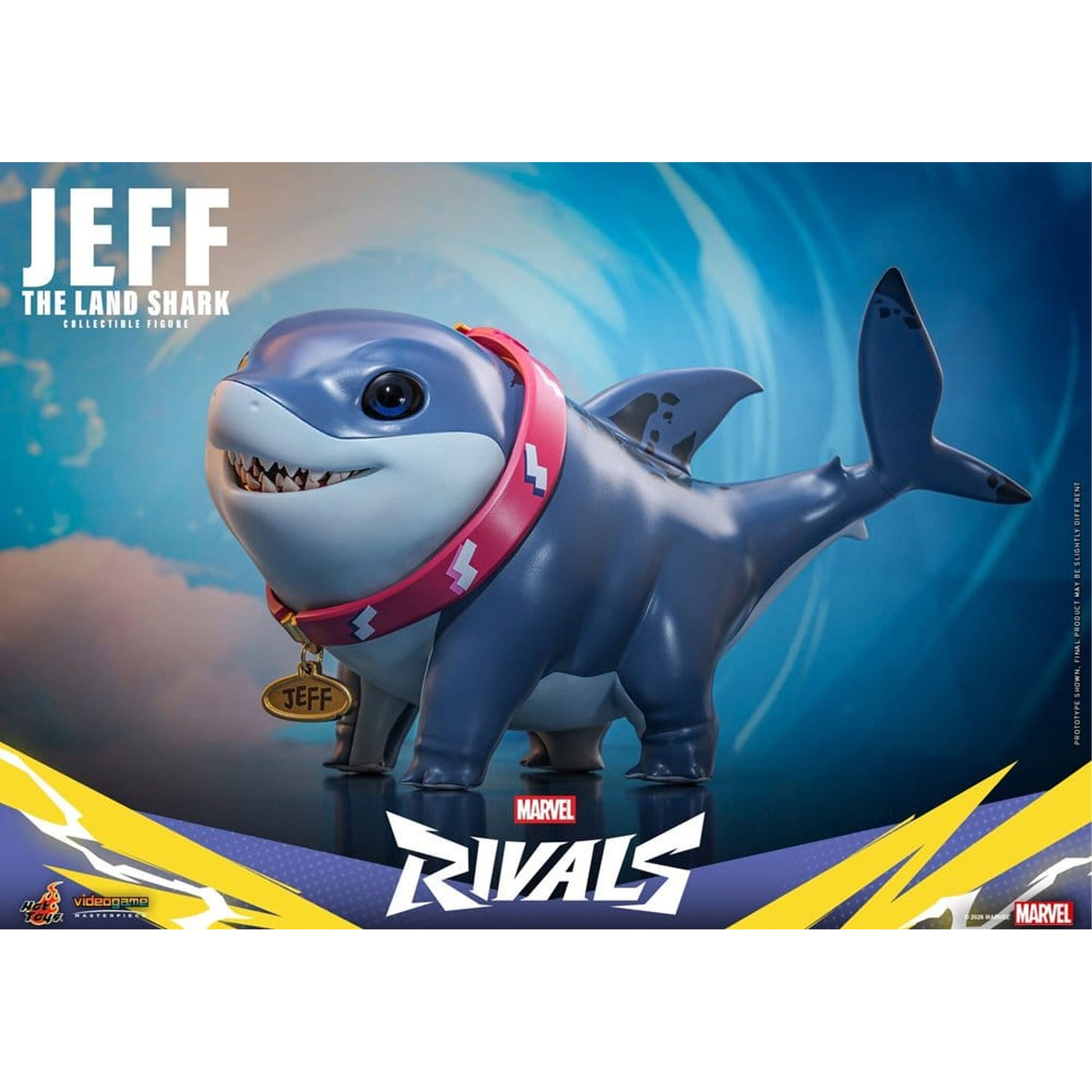 Marvel Rivals Videogame Masterpiece Series Jeff the Land Shark -Action Figure