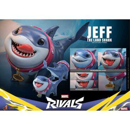 Marvel Rivals Videogame Masterpiece Series Jeff the Land Shark -Action Figure