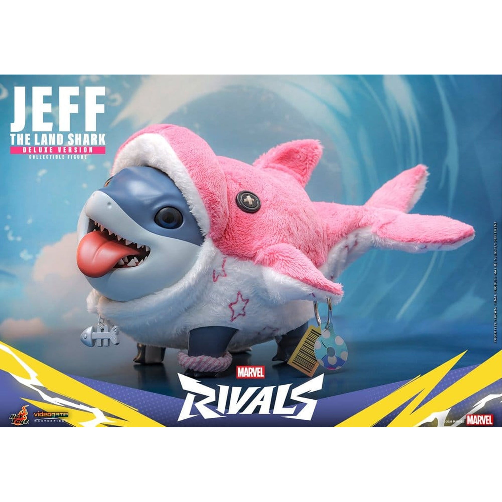 Marvel Rivals Videogame Masterpiece Series Jeff the Land Shark (Deluxe Version) -Action Figure
