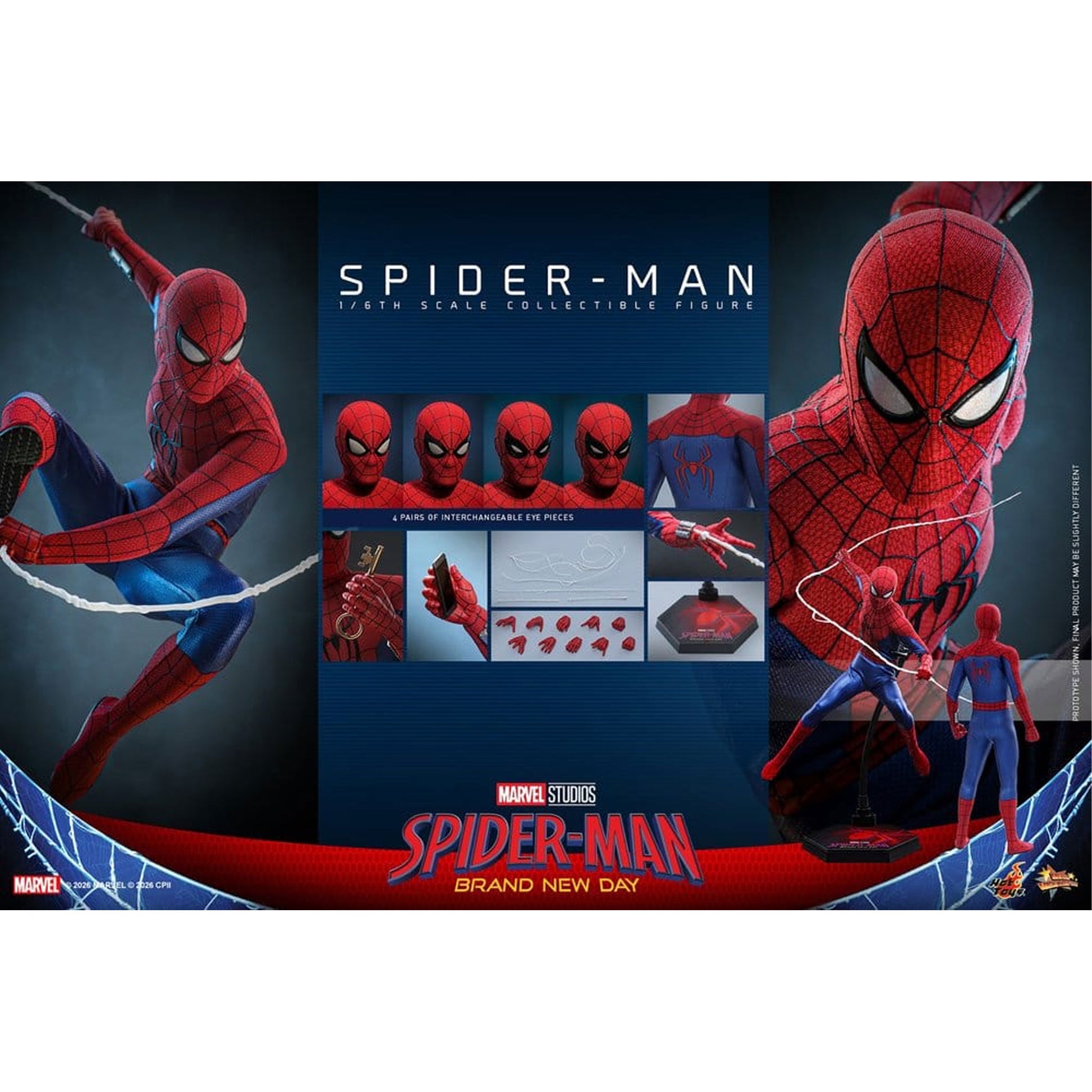 Marvel Spider-Man: Brand New Day 1/6 Spider-Man -Action Figure 