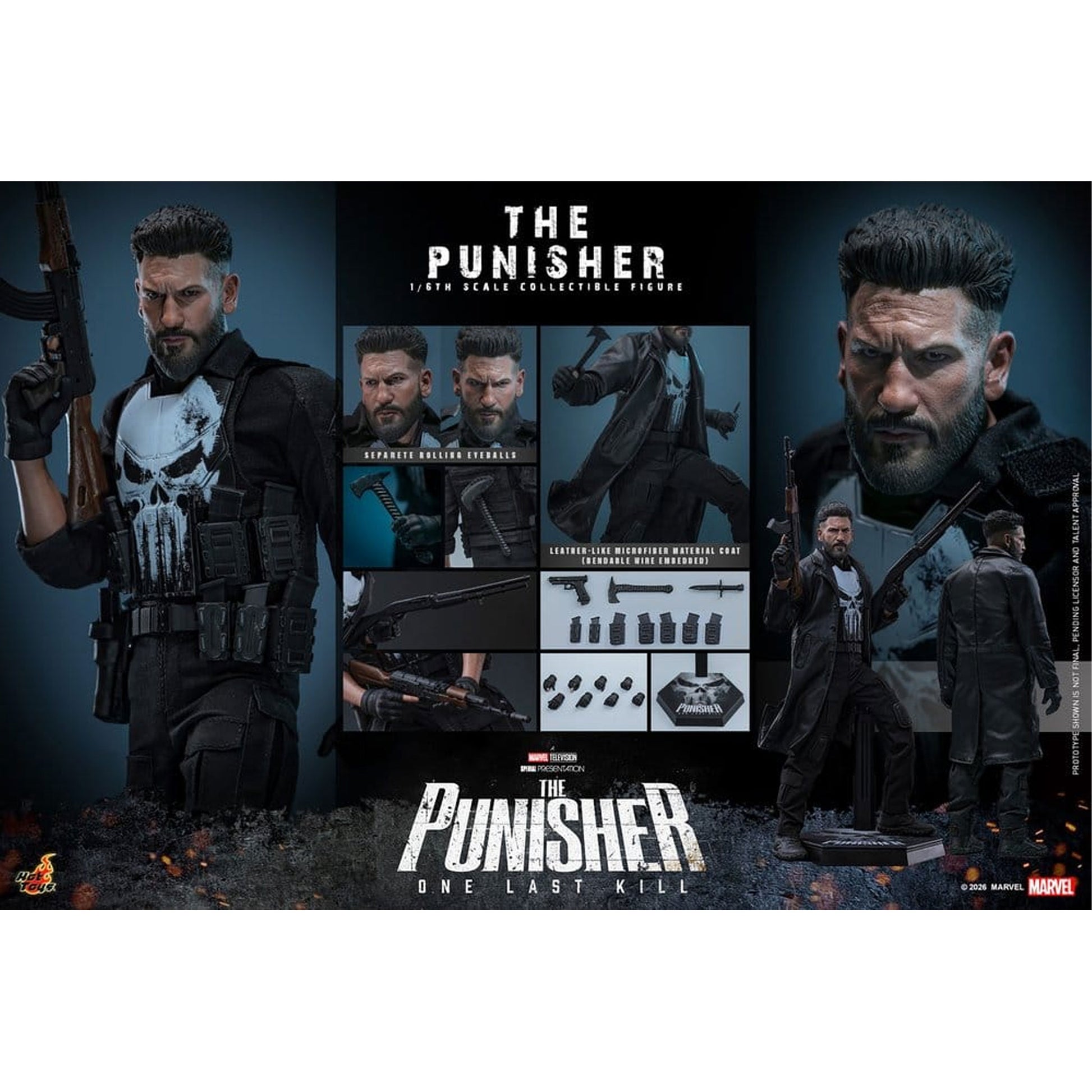 Marvel Television Masterpiece 1/6 The Punisher -Action Figure