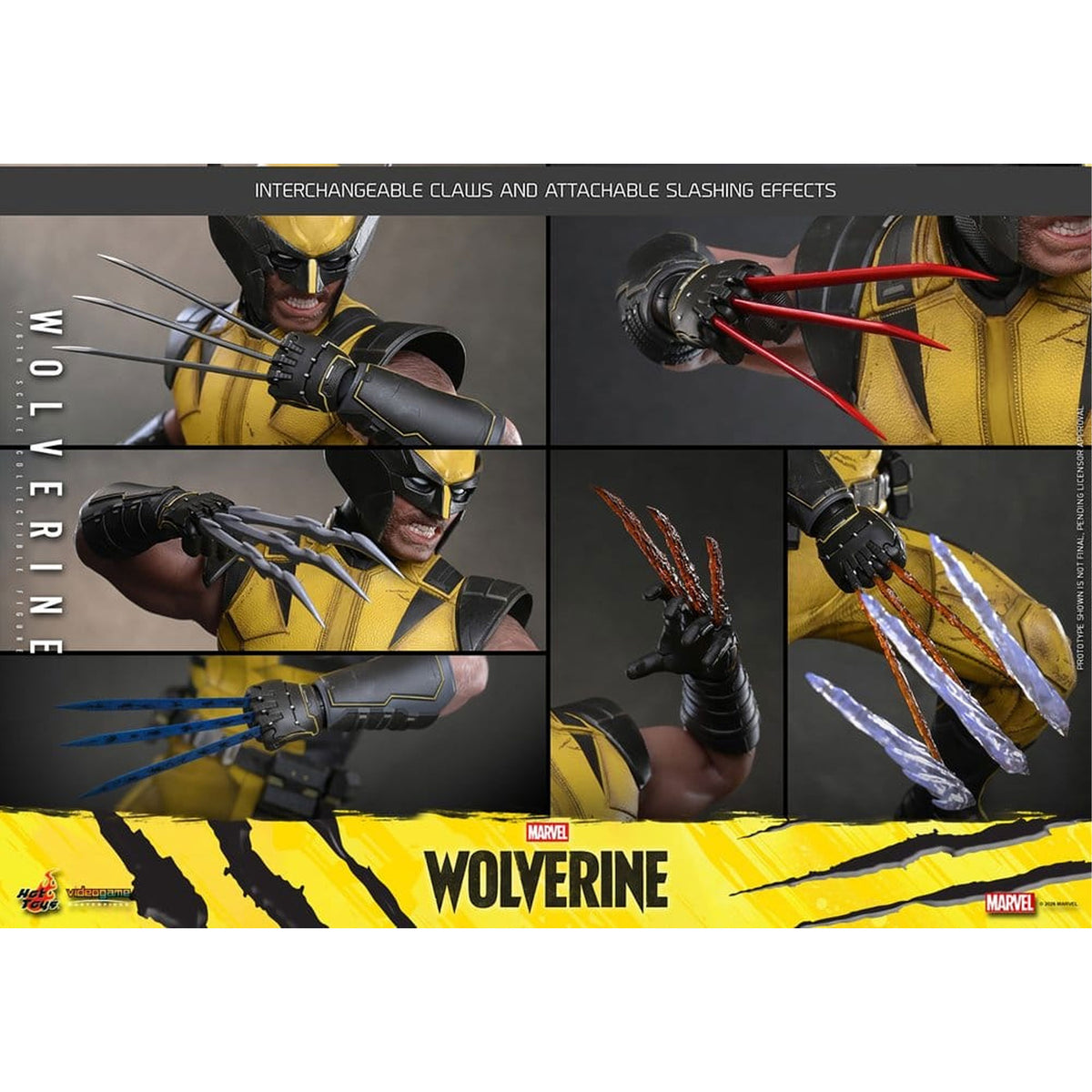 Marvel Video Game Masterpiece 1/6 Wolverine -Action Figure