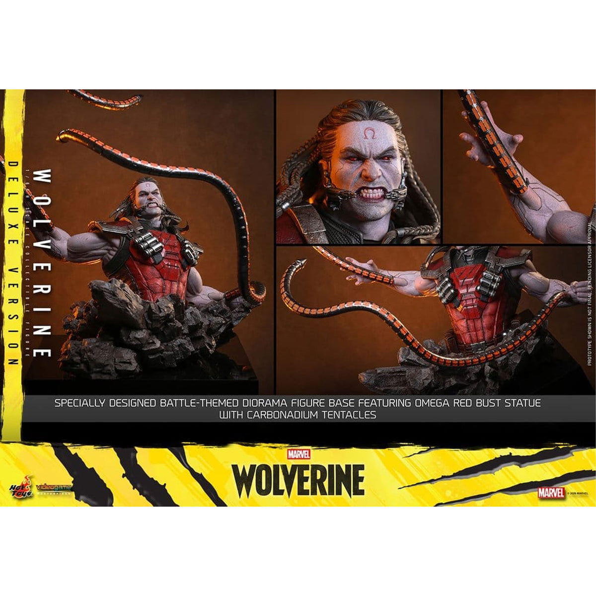Marvel Video Game Masterpiece 1/6 Wolverine (Deluxe Version) -Action Figure