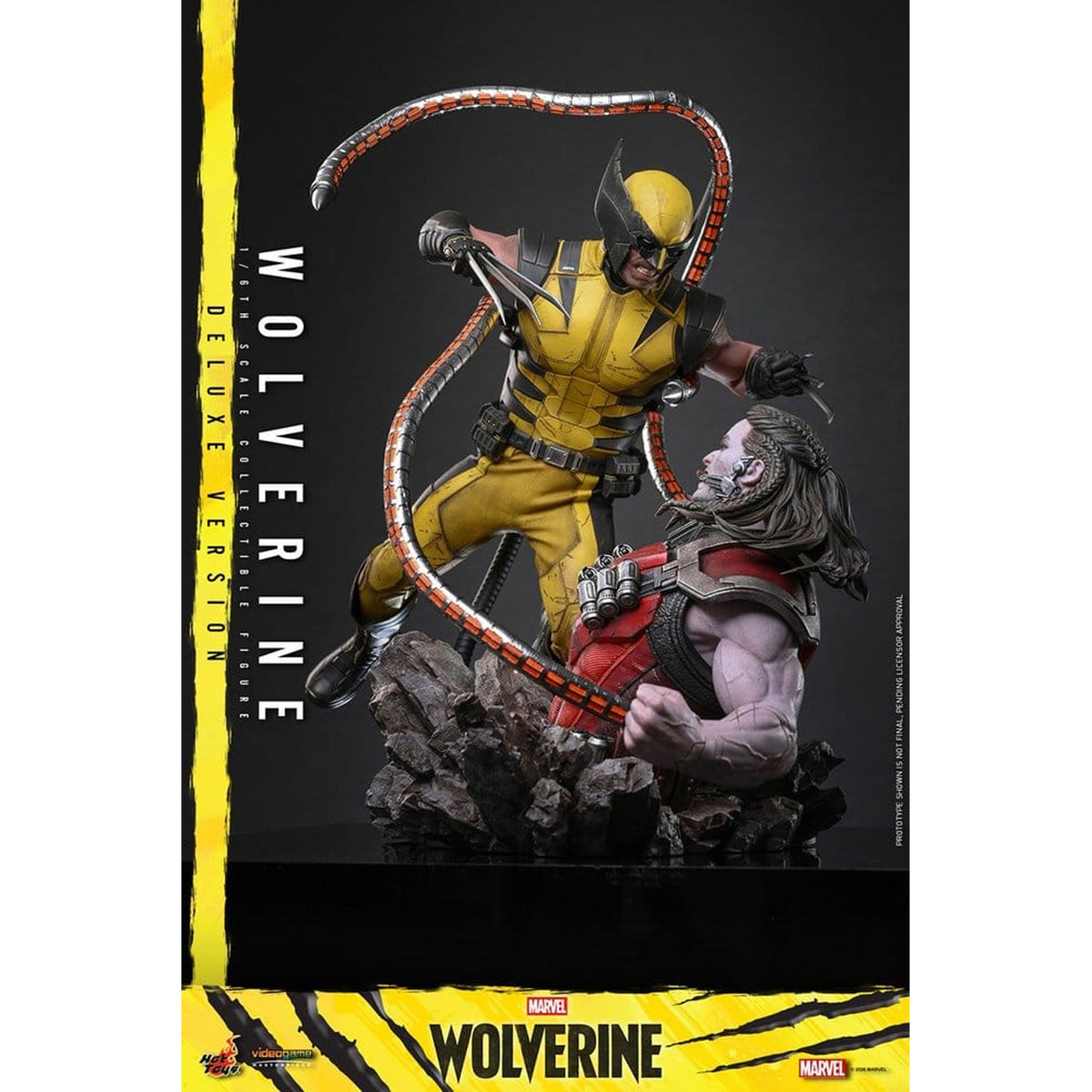 Marvel Video Game Masterpiece 1/6 Wolverine (Deluxe Version) -Action Figure